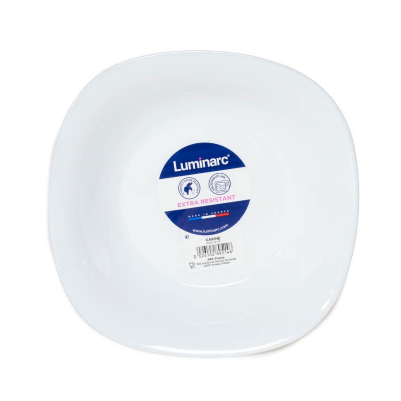 Plato Playo Blanco Luminarc Carine 27 cm