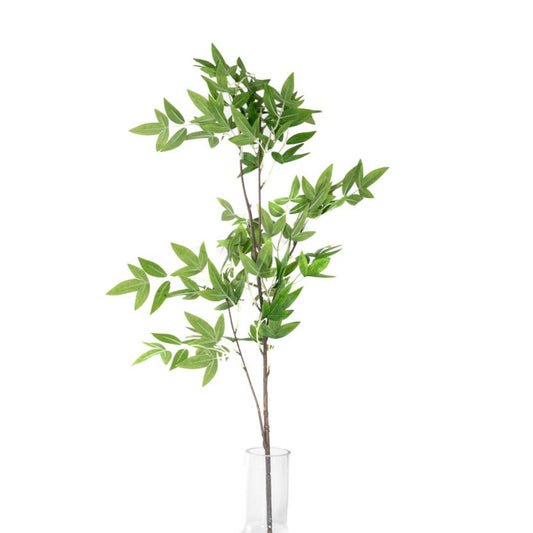 RAMA HOJAS VERDES 114CM FA131